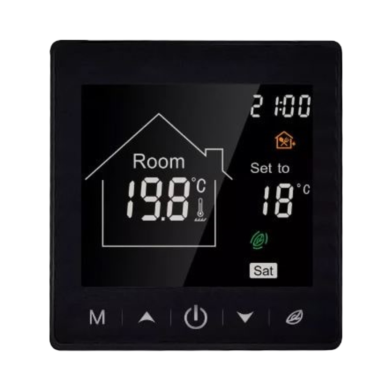 M2 digitalni termostat (crni) 30A
